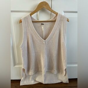 Sleeveless sweater